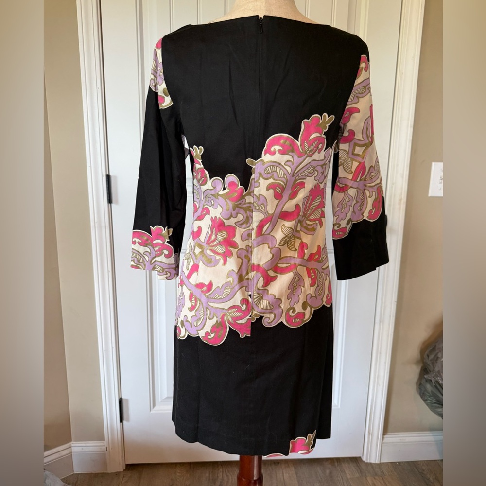 Lilly Pulitzer Black and Pink Dress - Picture 2 of 5